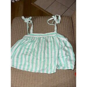 Stoney clover striped teal tank
